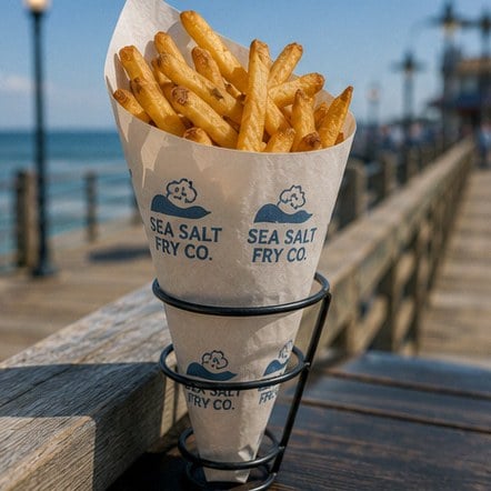 Custom greaseproof paper for small business